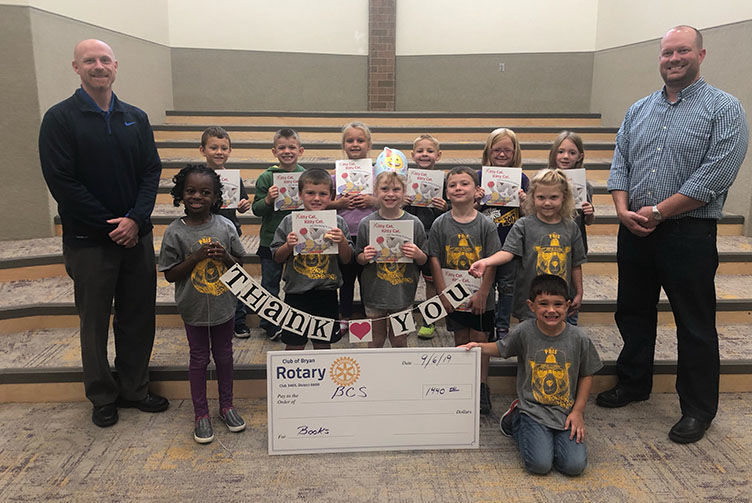 Rotary donates to Bryan City Schools
